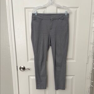 Old Navy Gray High-Rise Pixie Pants